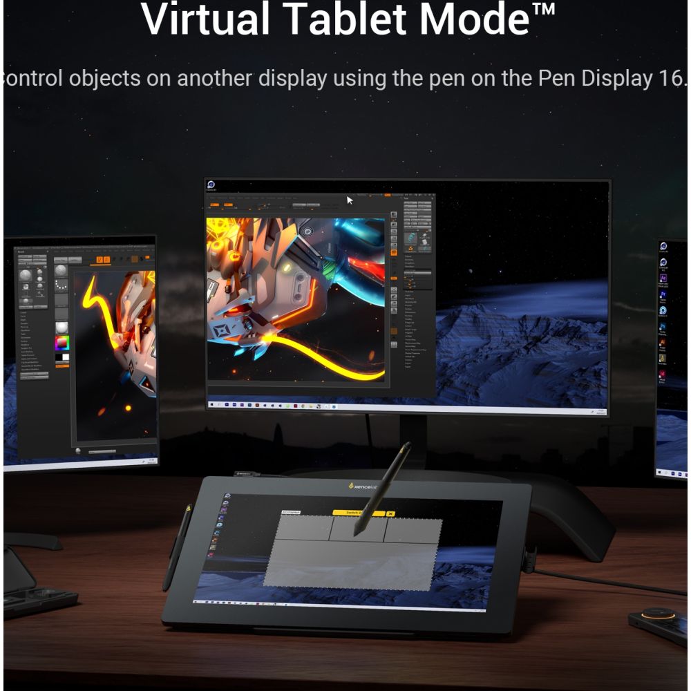 Xencelabs Ensemble Écran à Stylet 16" Studio Series