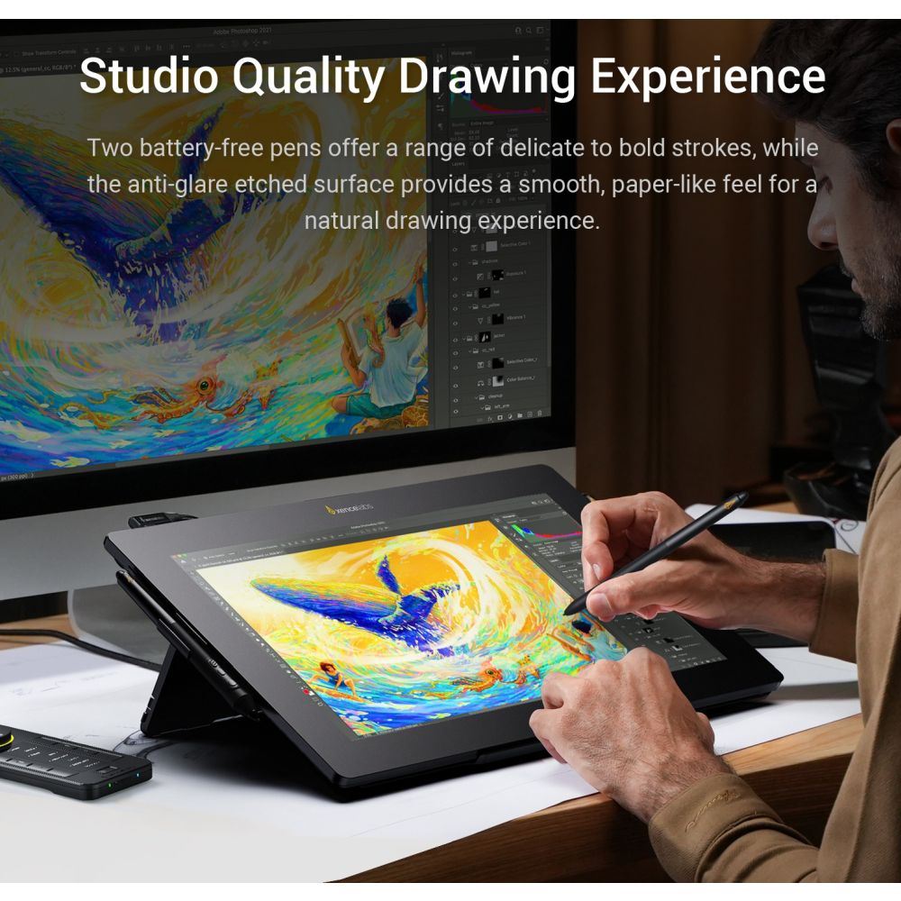 Xencelabs Ensemble Écran à Stylet 16" Studio Series