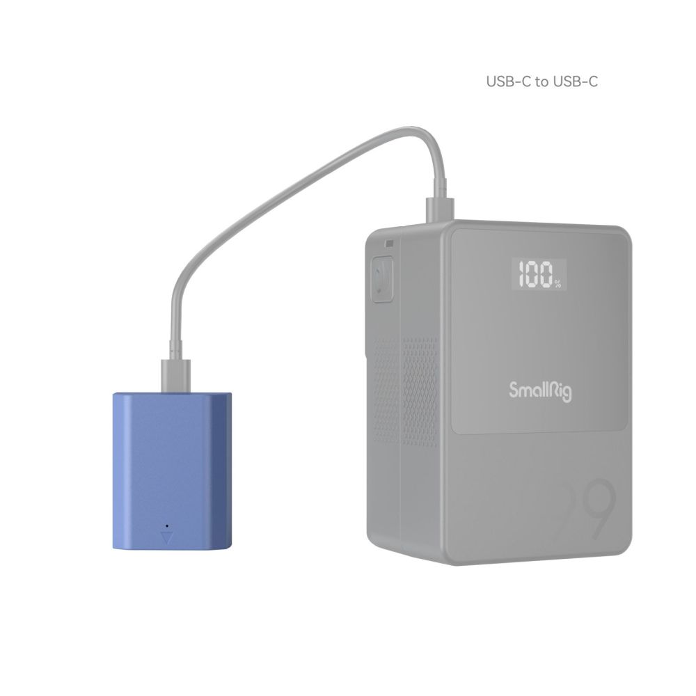SmallRig 4265B NP-FZ100 USB-C Batterie Rechargeable pour Appareil Photo