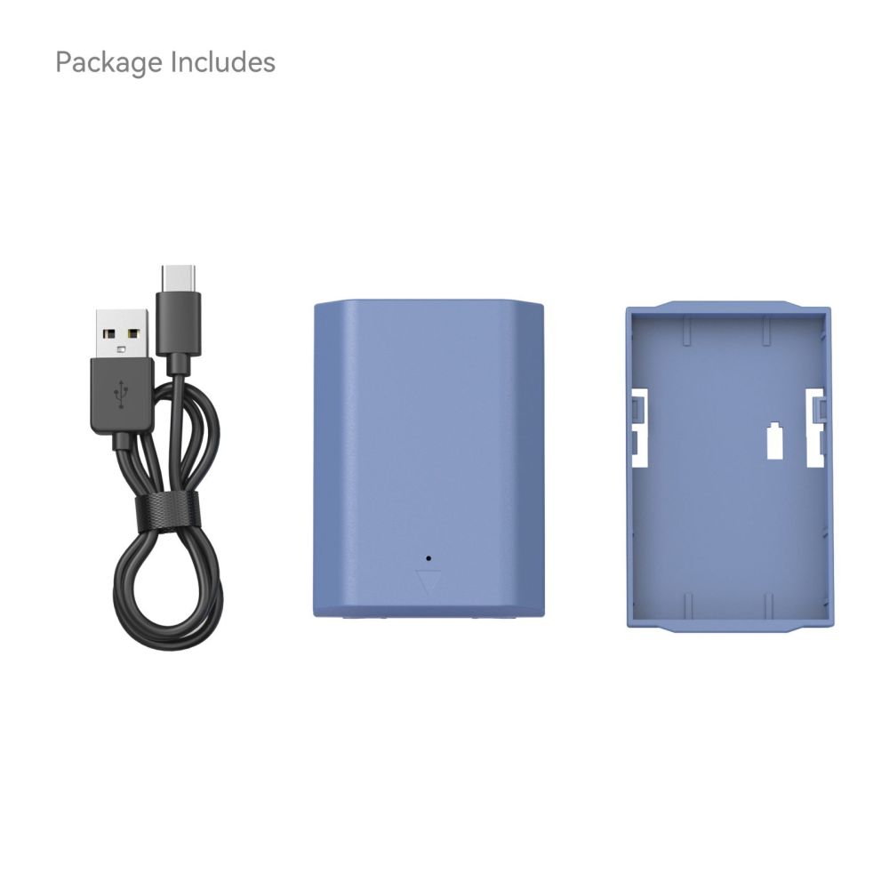 SmallRig 4265B NP-FZ100 USB-C Batterie Rechargeable pour Appareil Photo
