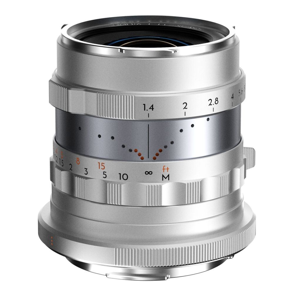 Thypoch Vollformat Simera 28mm f/1,4 für Canon RF-Bajonett, silber