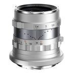 Thypoch Vollformat Simera 28mm f/1,4 für Canon RF-Bajonett, silber