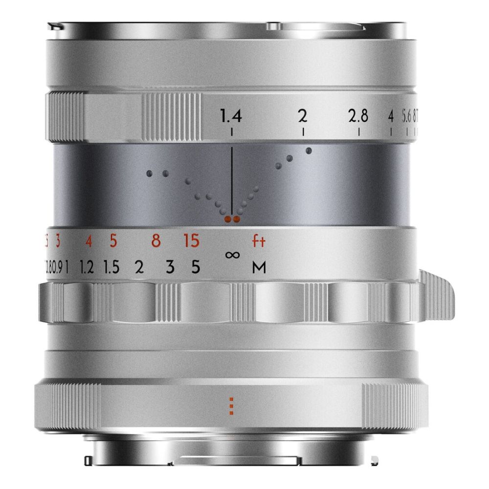 Thypoch Simera plein format 35mm f/1.4 pour monture Nikon Z, argent