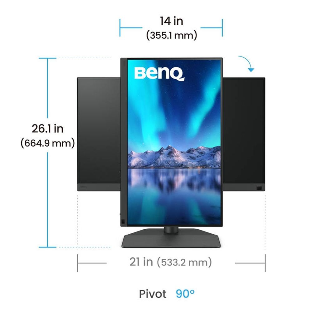 BenQ SW242Q 24-Zoll-Monitor