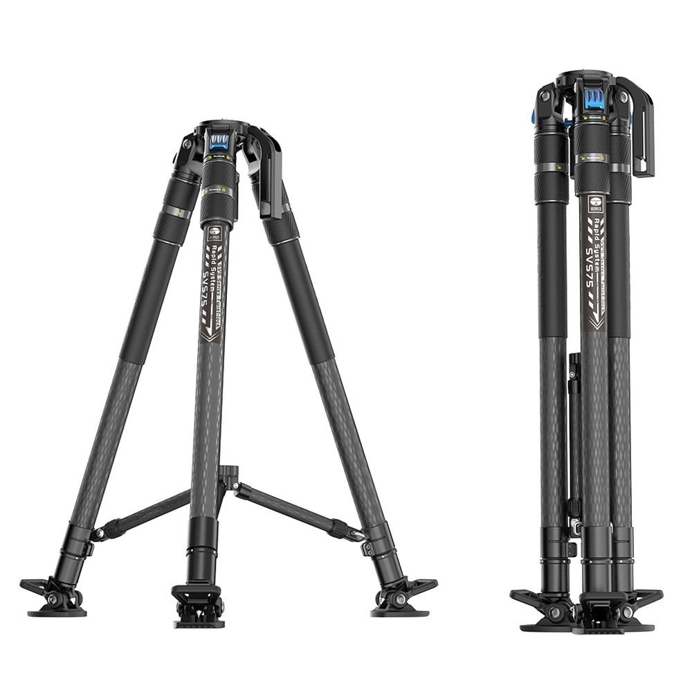 Sirui Videostativ SVS75 mit SVH-15 Kopf