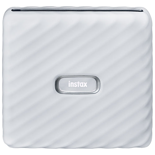 Fujifilm INSTAX PAL Digital Appareil Photo, Milky Blanc + Imprimante Link WIDE, Ash Blanc