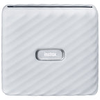 Fujifilm INSTAX PAL Digital Appareil Photo, Milky Blanc + Imprimante Link WIDE, Ash Blanc