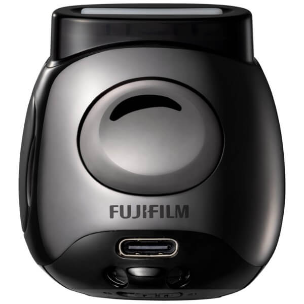 Fujifilm INSTAX PAL Digitalkamera, Gem Black + Drucker Link WIDE, Mocha Gray