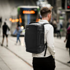 Tomtoc Navigator-T66 Reise-Laptop-Rucksack, schwarz