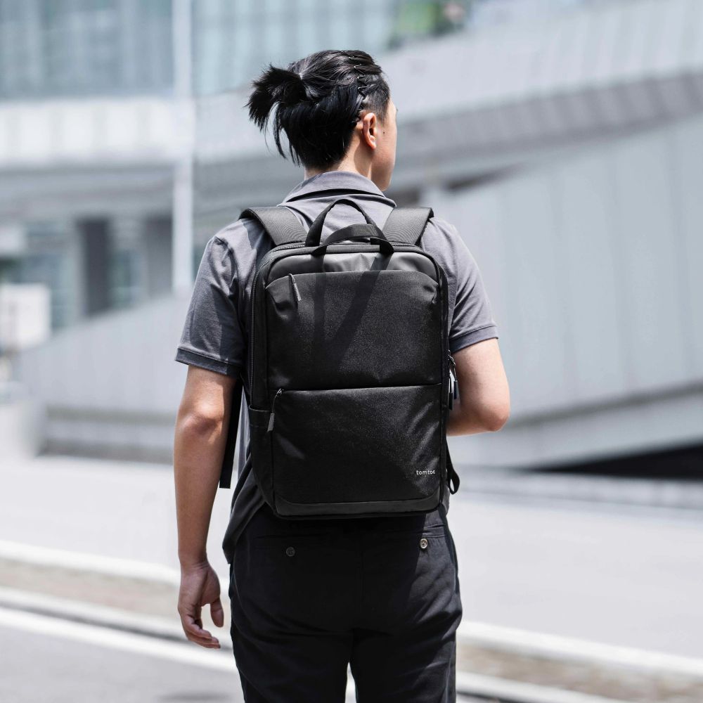 Tomtoc Navigator-T71 Laptop-Rucksack, schwarz