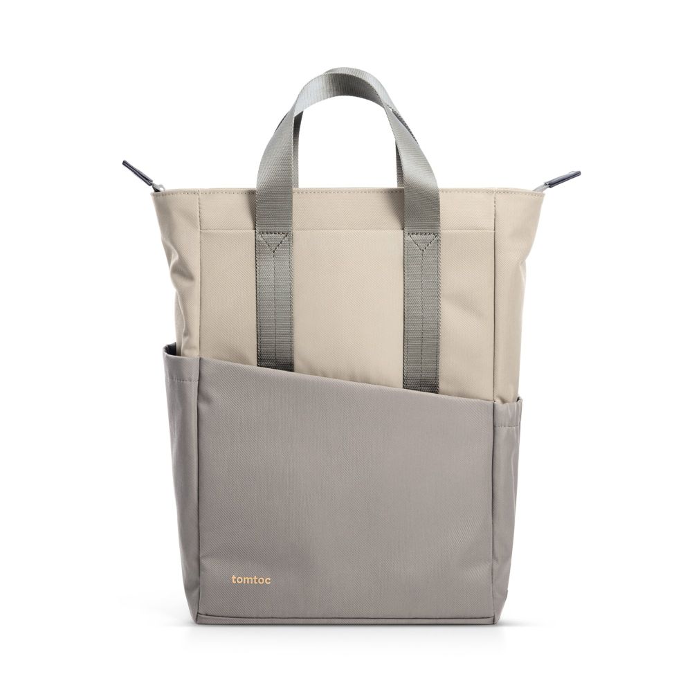 Tomtoc Slash-T63 Sac à Dos pour Ordinateur Portable, Moon Gris