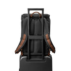 Tomtoc VintPack-TA1 22L Laptop-Rucksack, schwarz