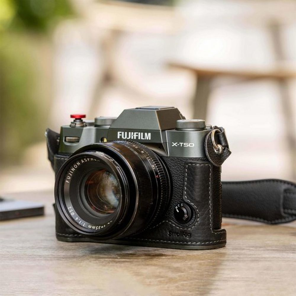 SmallRig Kit de sacoche en cuir pour Fujifilm X-T50 (noir) 4709