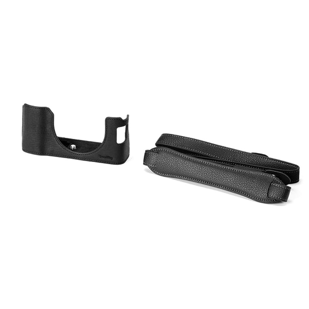 SmallRig Leder-Halbschalenset für Fujifilm X100VI (schwarz) 4700