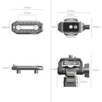 SmallRig HawkLock H21 Support de moniteur à dégagement rapide avec pince OTAN 4487