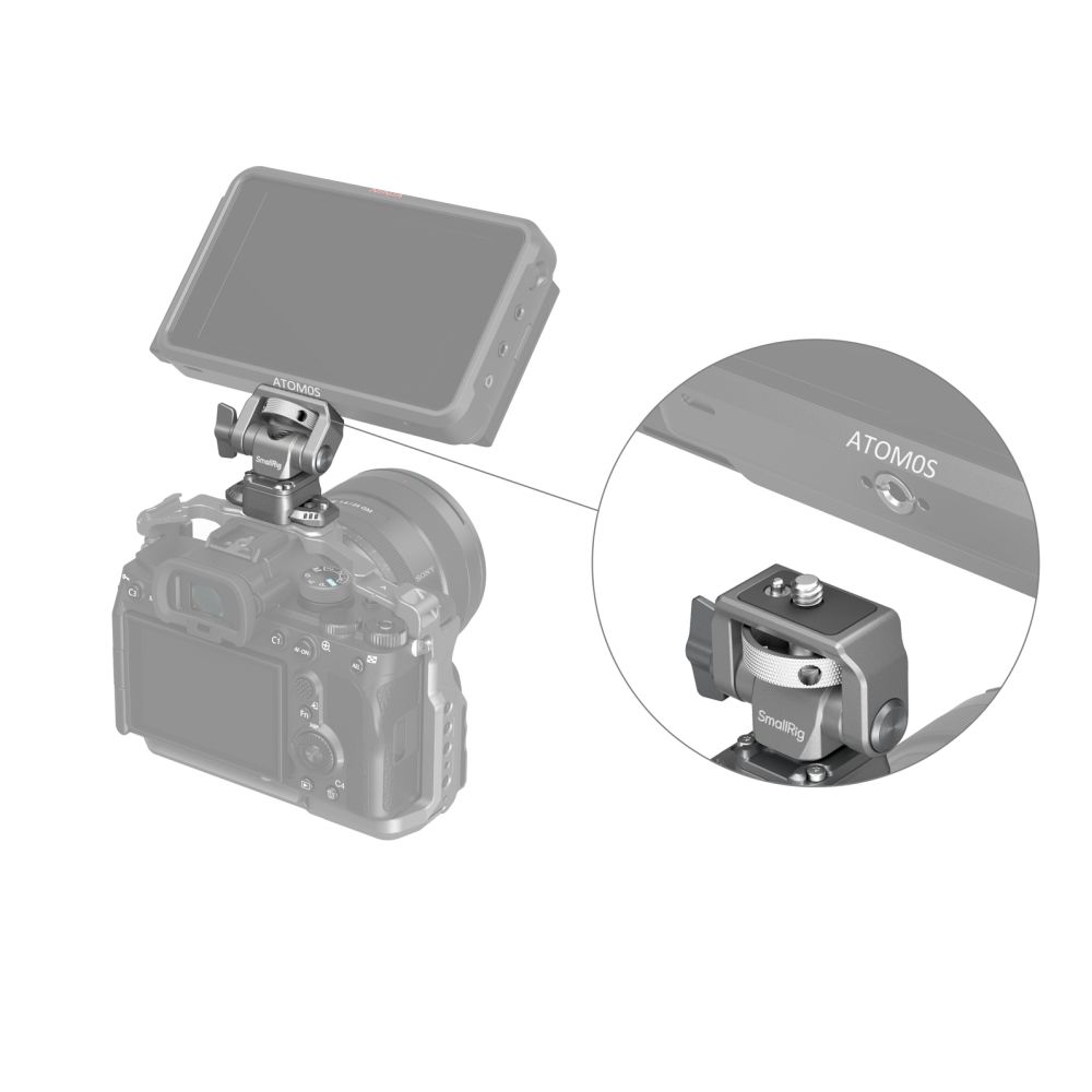 SmallRig HawkLock H21 Support de moniteur à dégagement rapide avec pince OTAN 4487