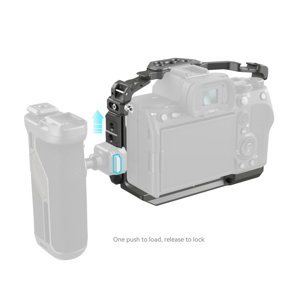 SmallRig HawkLock Quick Release Cage pour Sony Alpha 7R V / Alpha 7 IV / Alpha 7S III / Alpha 1 / Alpha 7R IV 4481