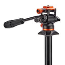 3 Legged Thing Airhed Trinity, schwarz/orange
