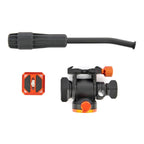 3 Legged Thing Airhed Trinity, schwarz/orange