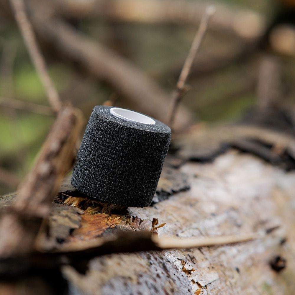 Caruba Tarnung Wrap Tape 4er Pack, schwarz