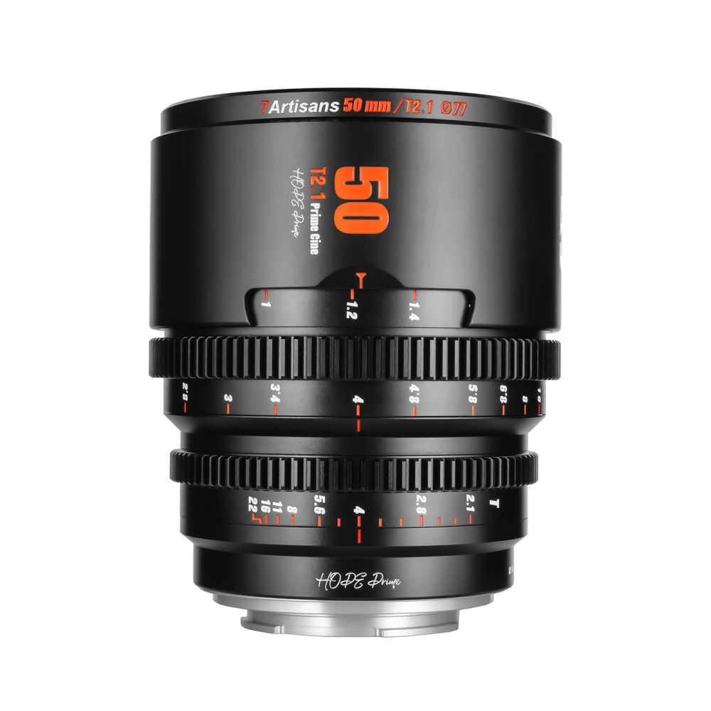 7artisans 50mm T2.1 Sony (E-mount) noir