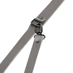 Der Hantler Brustgurt Grau / Altsilber, groß 33cm