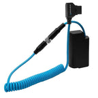 Kondor Blue D-Tap auf Lumix S1H BLJ31 Dummy-Batteriekabel