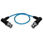 Kondor Blue Ultra Thin 3G SDI Video Câble Angled BNC (12")