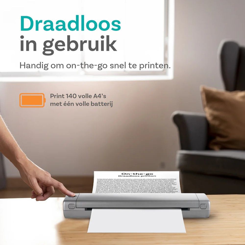 Pora&co Thermodrucker A4, grau