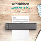 Pora&co Thermodrucker A4, grau