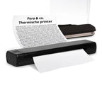 Pora&co Thermal A4 printer, black