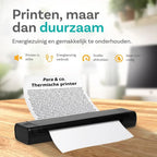 Pora&co Thermal A4 printer, black