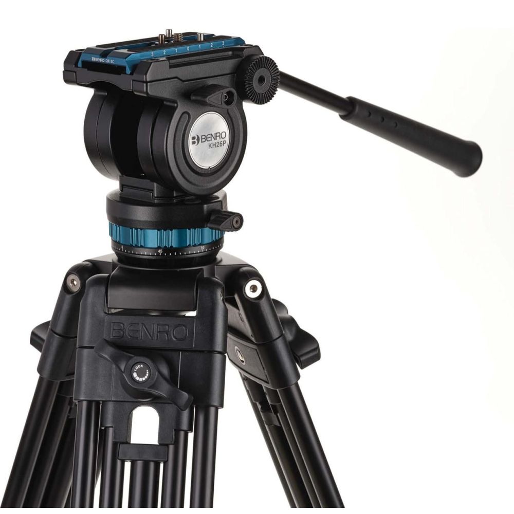 Benro Videostativ mit Videokopf KH26PC