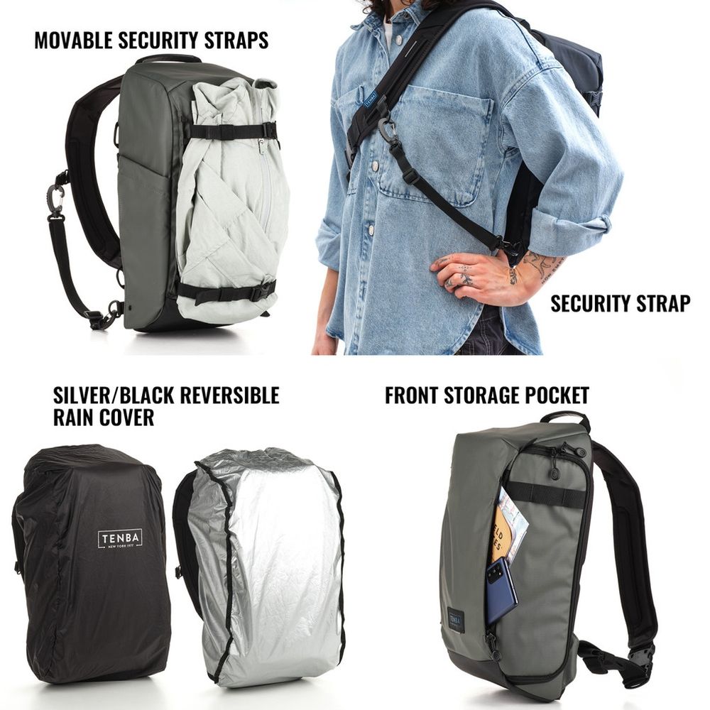 Tenba Solstice v2 12L Slingbag, grau