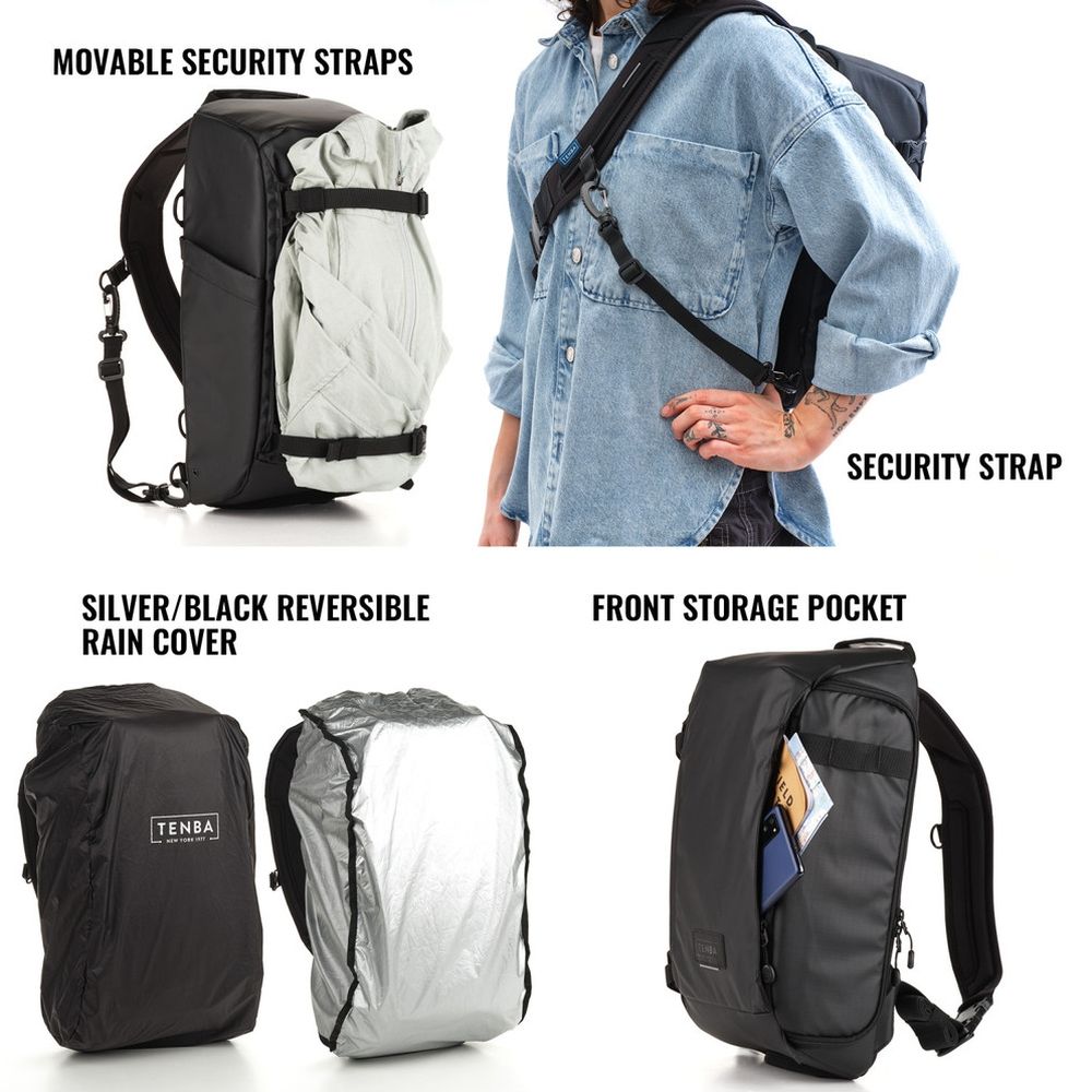 Tenba Solstice v2 12L Slingbag, schwarz