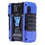 Fxlion BP160S Cool Black V-Mount Battery, 14.4V, 150Wh with USB, D-Tap