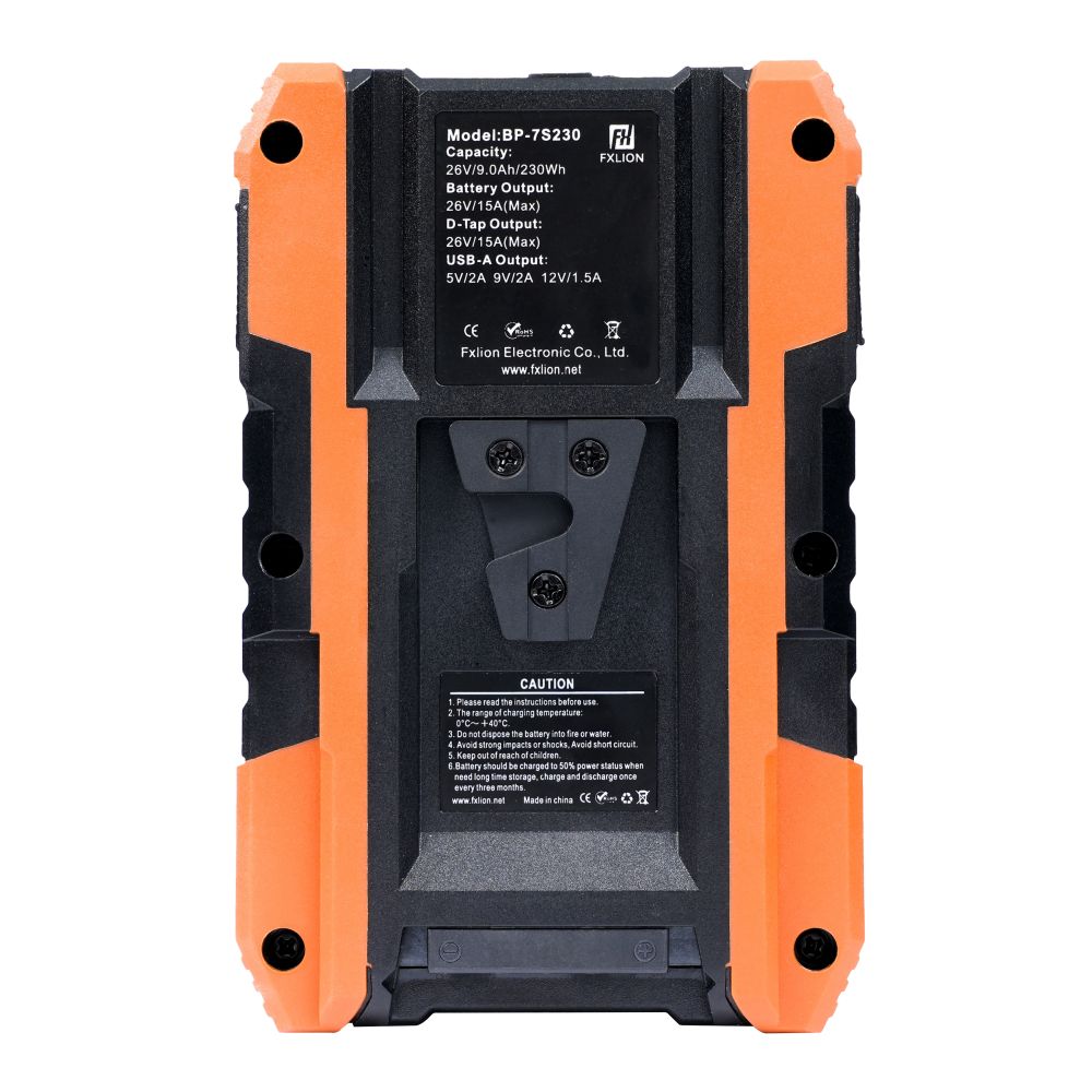 Fxlion BP-7S230-II 26V Batterie 26V / 230Wh V-Mount Batterie