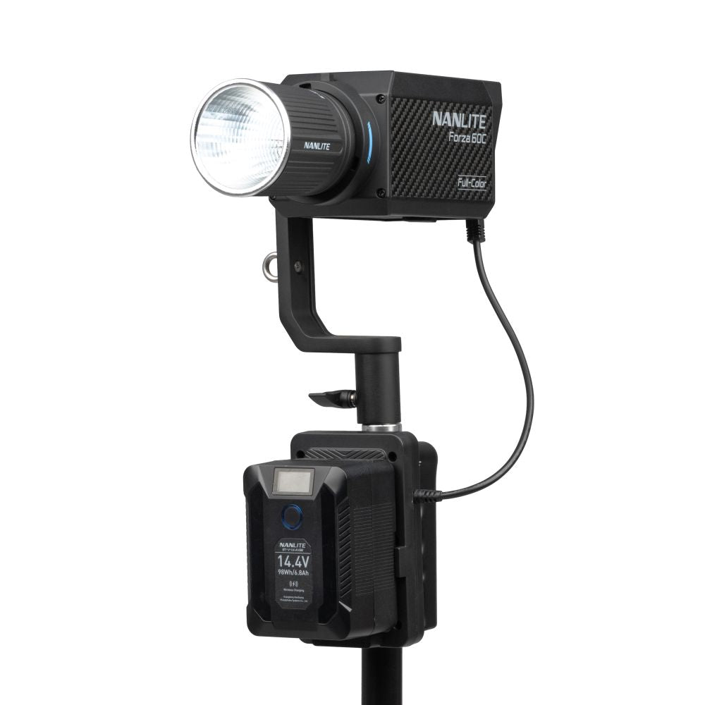 Nanlite V-Mount Batteriegriff mit DC-Anschluss