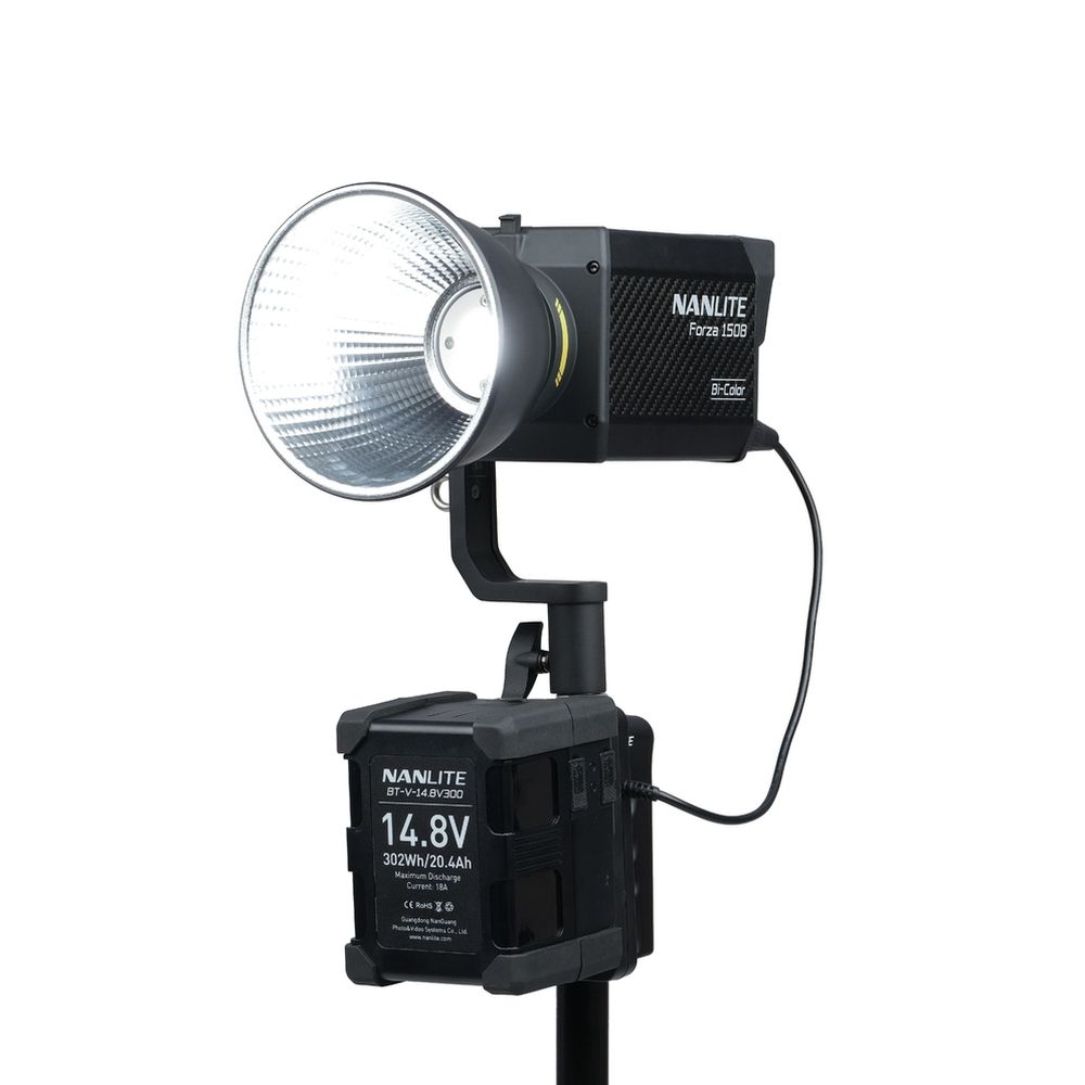 Nanlite V-Mount Batteriegriff mit 4-Pin XLR Anschluss