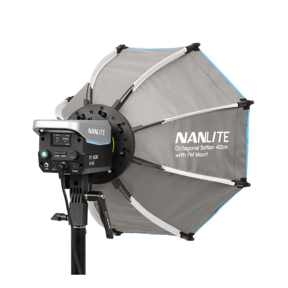 Nanlite Octagonal Softbox 40cm with FM Mount