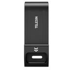 Telesin Couvercle de batterie avec connecteur de charge, étanche