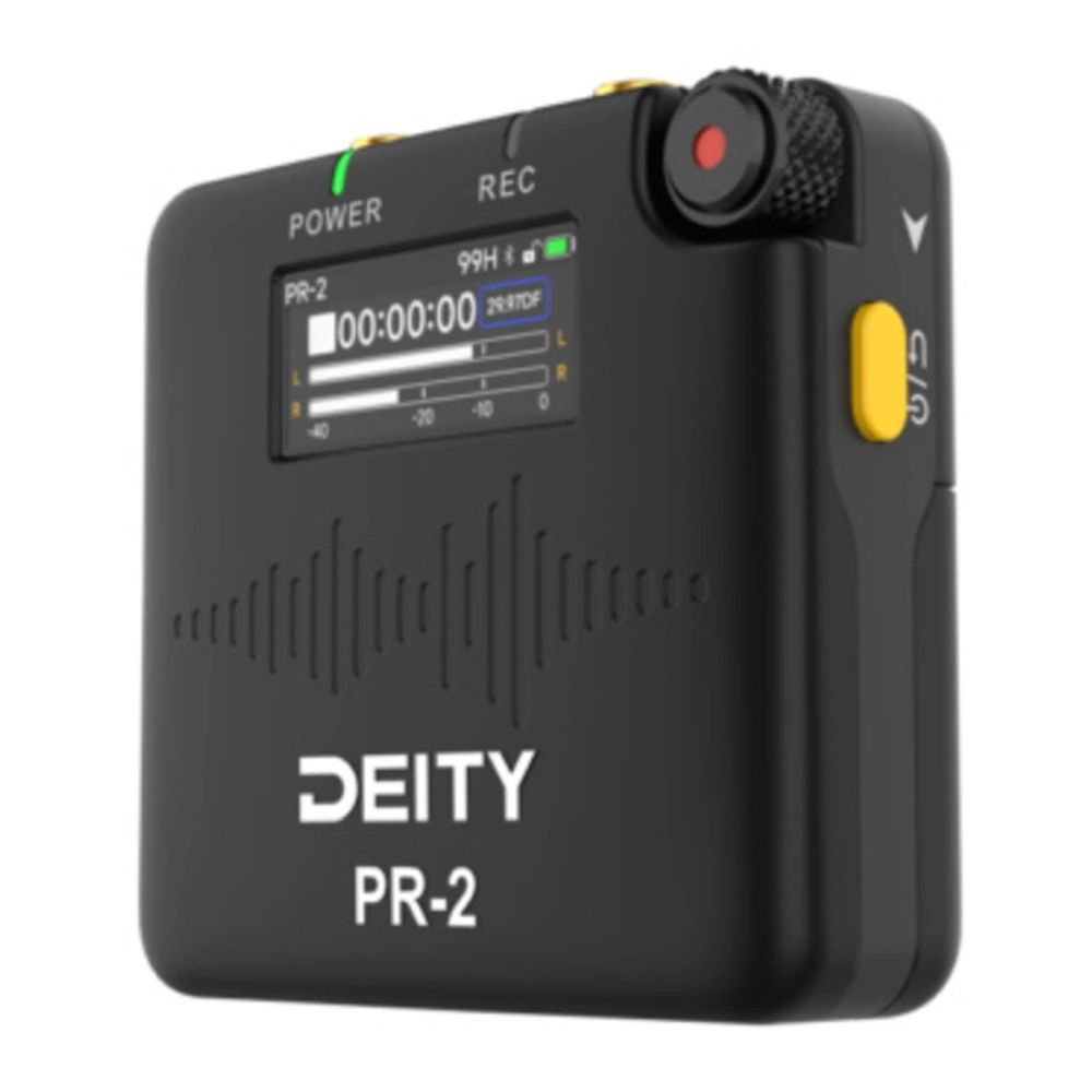 Deity PR-2 Enregistreur stéréo de poche avec micro Lavalier