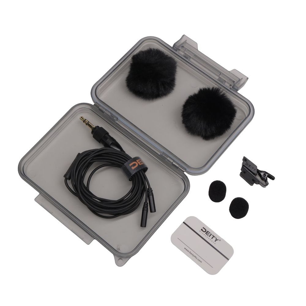 Deity Dual-Head WLP (Doppelkapsel-Lavalier - 3,5mm TRS)