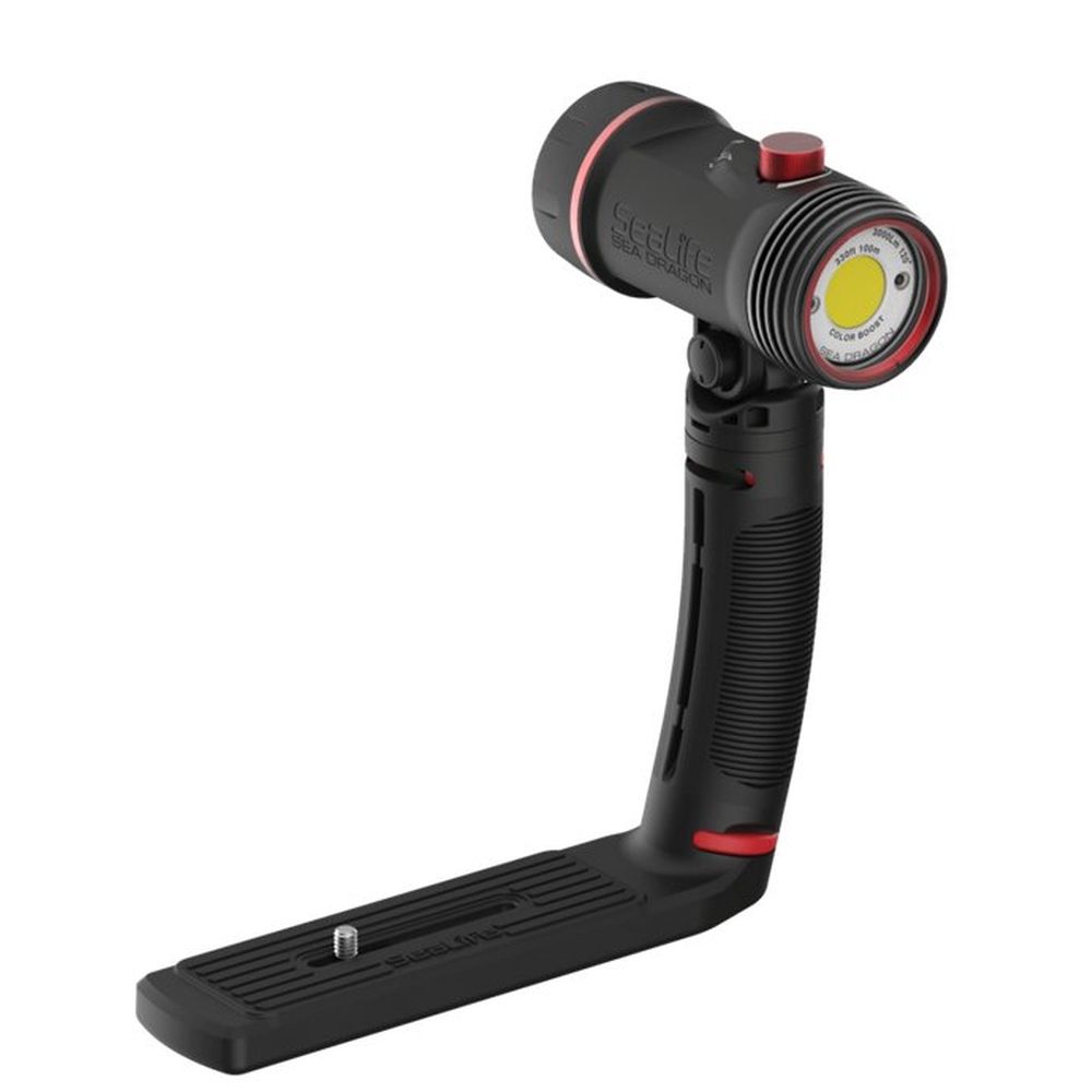 Sealife Sea Dragon 3000F Colour Boost COB LED Photo-Video Light Kit (Incl. Poignée, Single Tray, Étui)