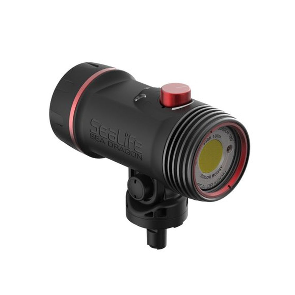 Sealife Sea Dragon 3000F Colour Boost COB LED Photo-Video Light Kit (Incl. Poignée, Single Tray, Étui)