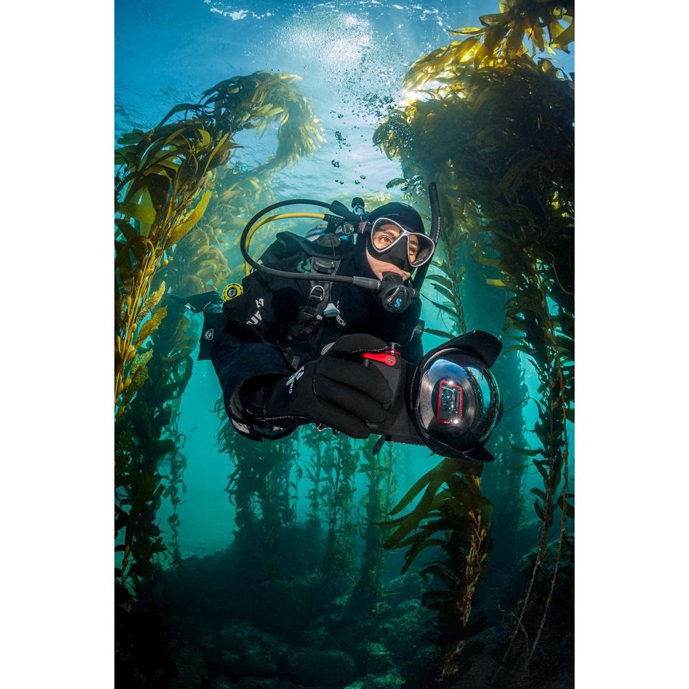 Sealife SportDiver Weitwinkel-Kuppellinse 15cm (nur für SportDiver-Gehäuse, inkl. Lanyard und Schutztasche)