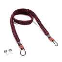 C-Rope Traveler Sangle d'appareil Photo Red Dots, 125cm Paracord