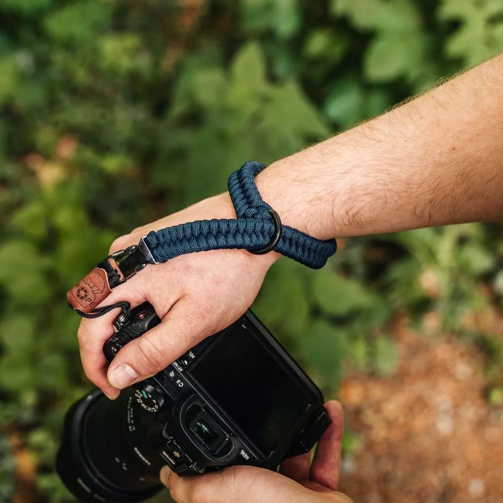 C-Rope Claw Kamera-Handgelenkband Marineblau, 30cm Paracord