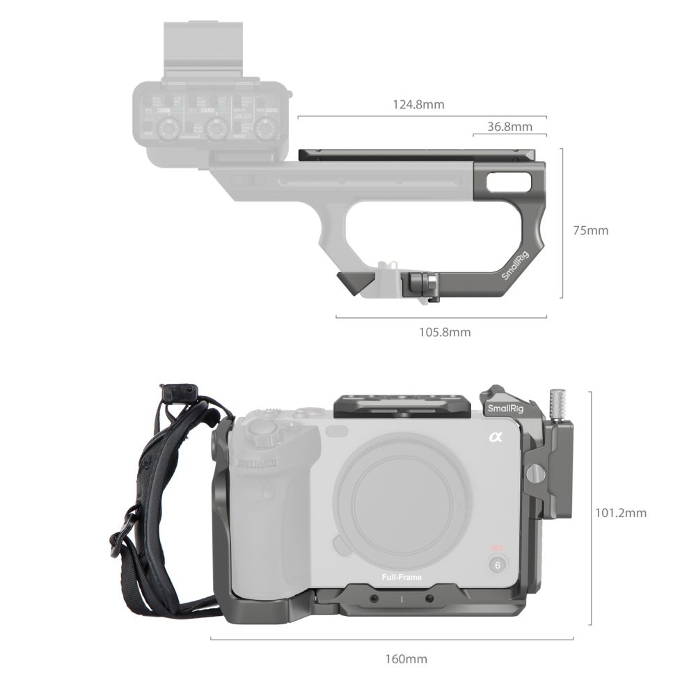 SmallRig HawkLock Quick Release Advanced Cage Kit für Sony FX3 / FX30 4771