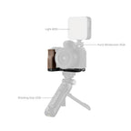 SmallRig Plaque de Montage en L avec Poignée pour en Bois Sony ZV-E10 II 4864